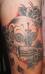 mark-lonsdale-tattoo-bondi-sydney-evil-satanic-sugar-skull