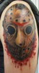 mark-lonsdale-tattoo-bondi-sydney-friday-the-thirteenth-jason-voorhees-mask