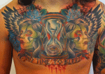 mark-lonsdale-tattoo-bondi-sydney-full-chestpiece-girls-roses-hourglass-eye-shit-photo1
