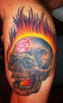 mark-lonsdale-tattoo-bondi-sydney-healed-pentagram-skull