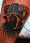 mark-lonsdale-tattoo-bondi-sydney-viking-spirit-ghost-helmet-heavy-metal